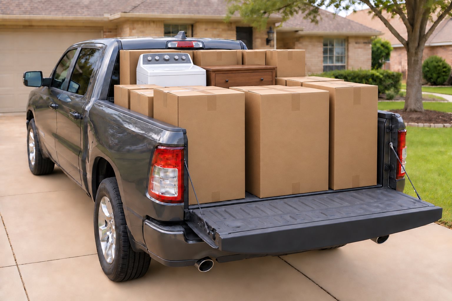 Full Load — Fills the bed